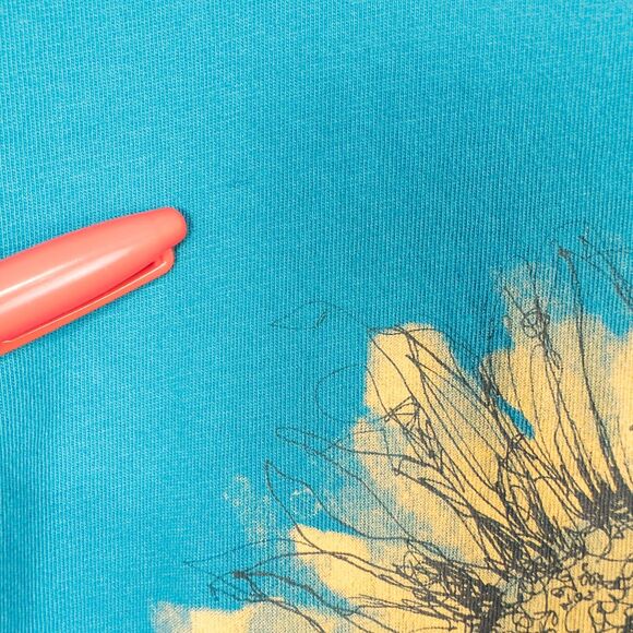 Life Is Good Scribbled Sunflower Womens XL Short Sleeve Crew Neck Crusher Tee - Picture 6 of 16